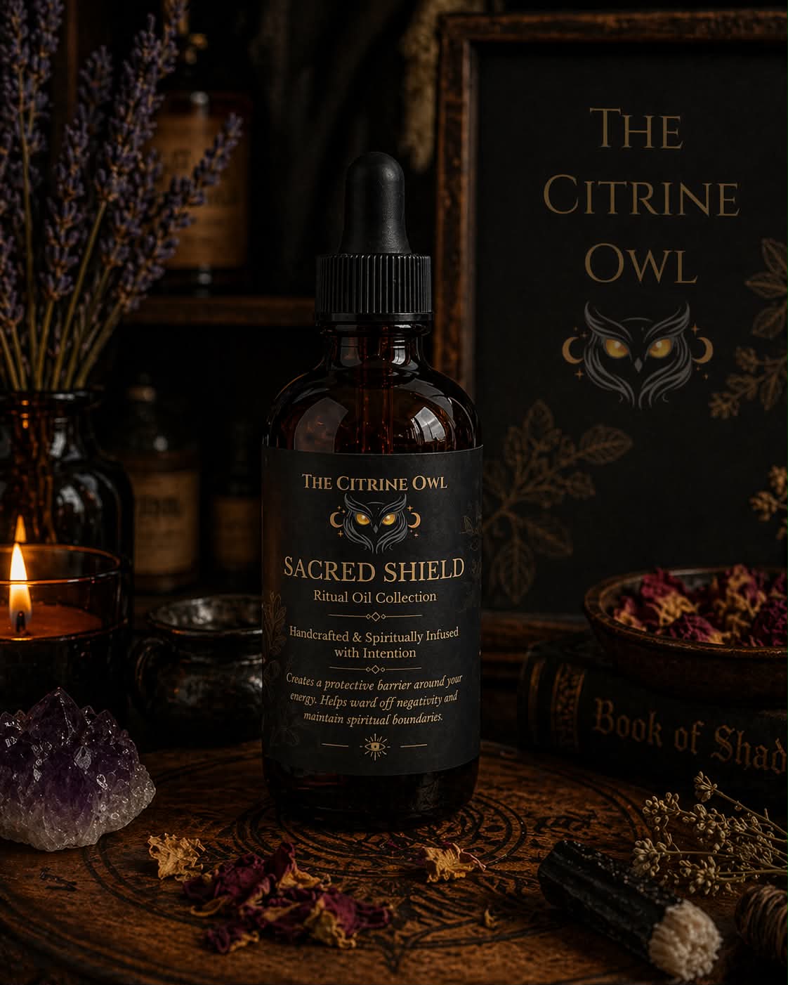 Sacred Shield Ritual Oil - 4 oz