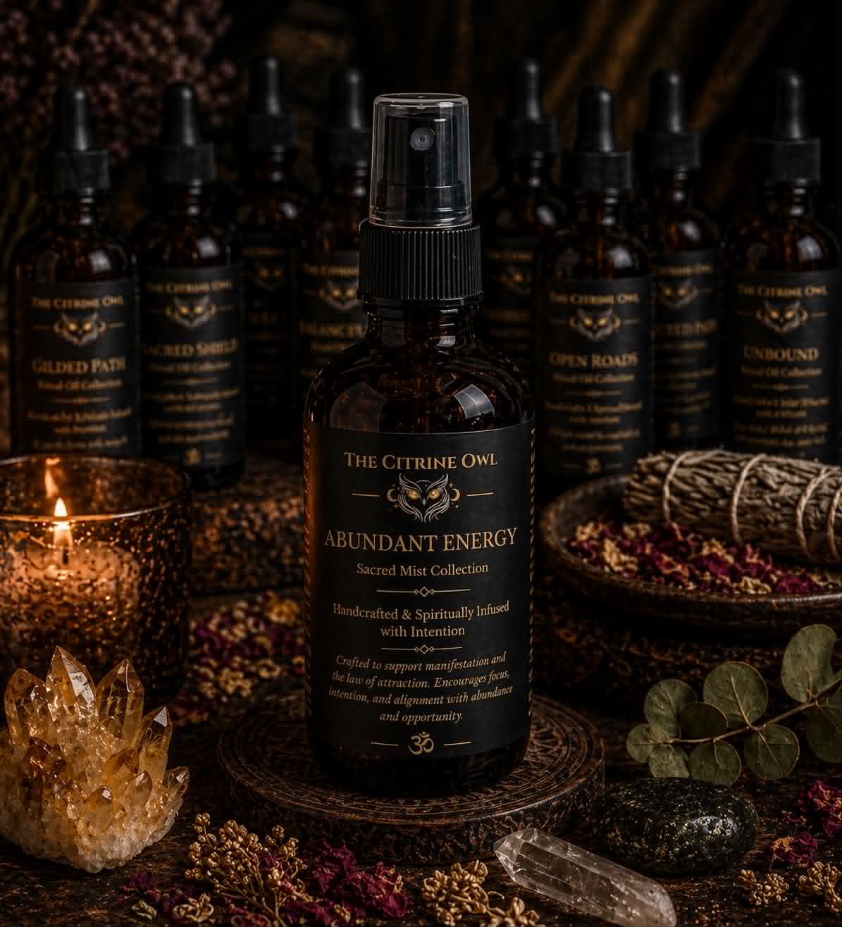 Abundant Energy Sacred Mist - 4 oz