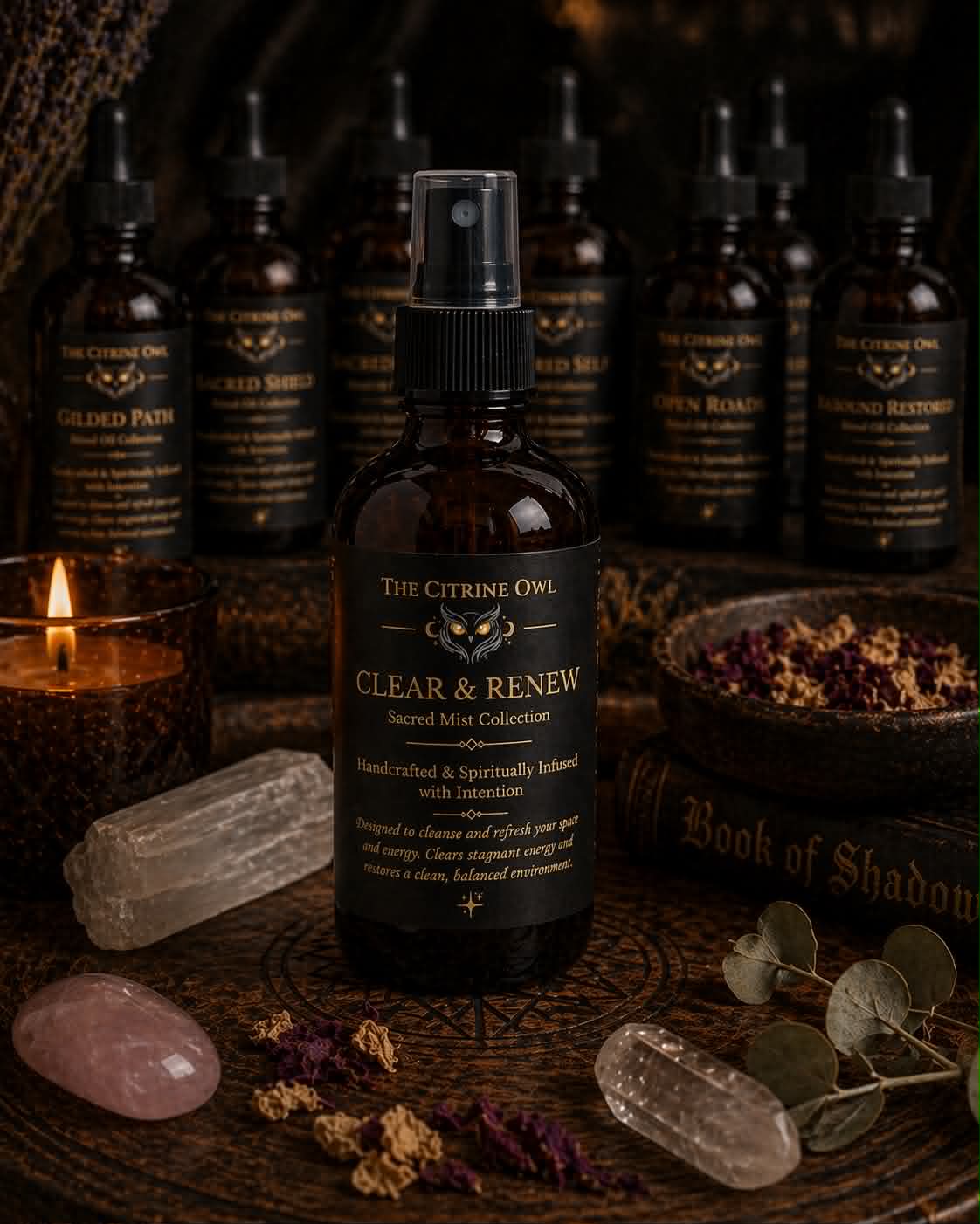 Clear & Renew Sacred Mist - 4 oz