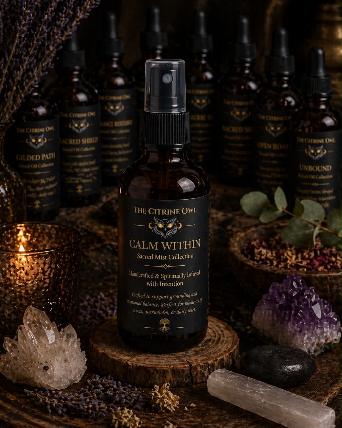 Calm Within Sacred Mist - 4 oz